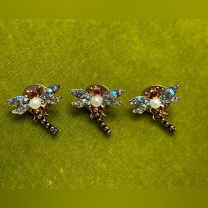 Antique Dragonfly Push Pins